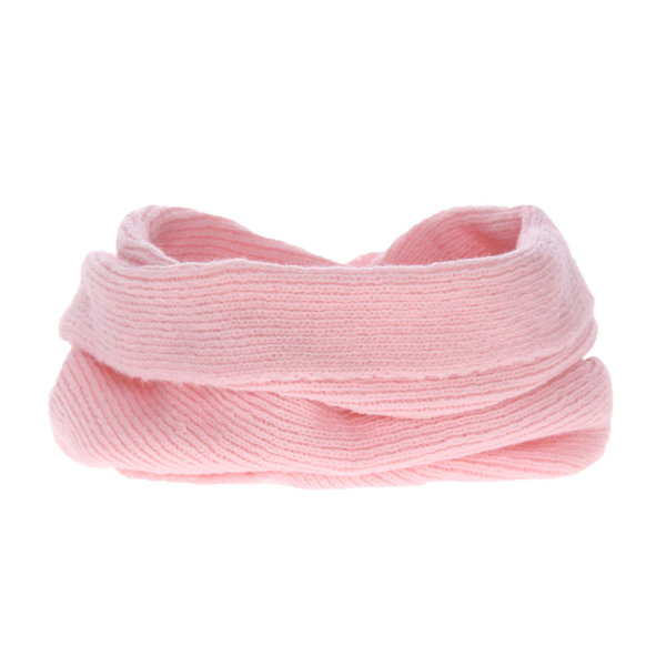 Girl's winter tube scarf pink Izera