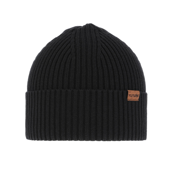 Men's spring and winter hat black Moss