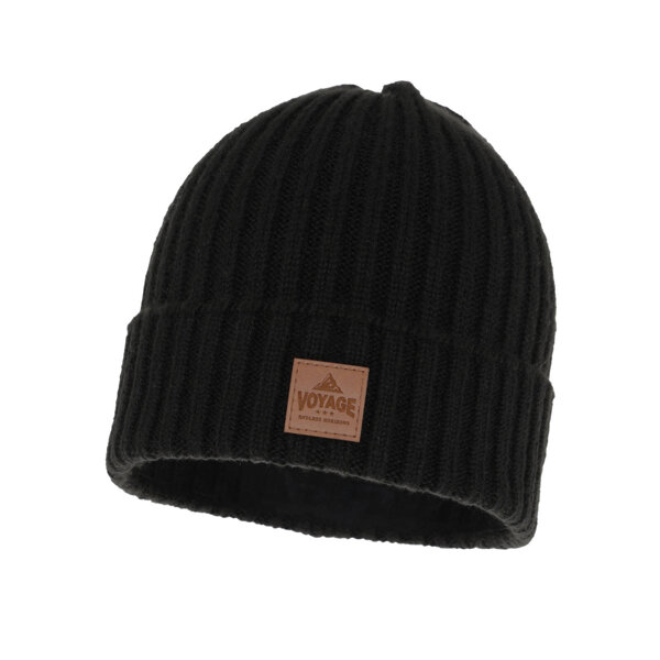 Men's winter hat black Benet