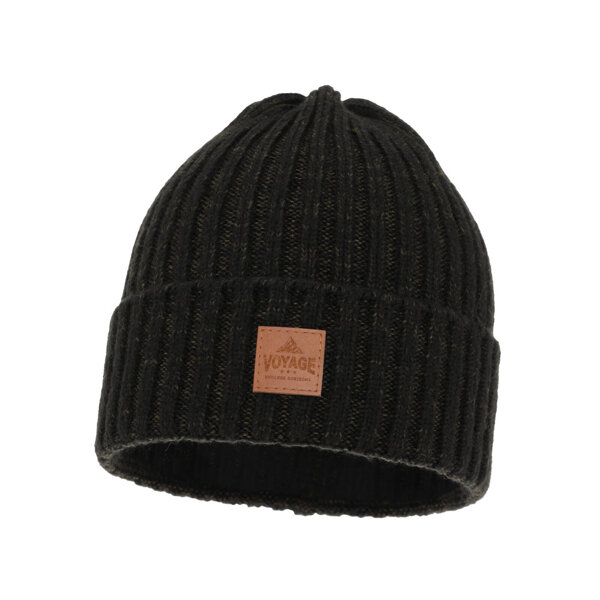 Men's winter hat black Benet