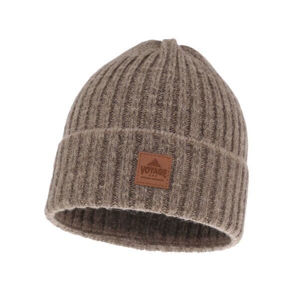 Men's winter hat brown Benet