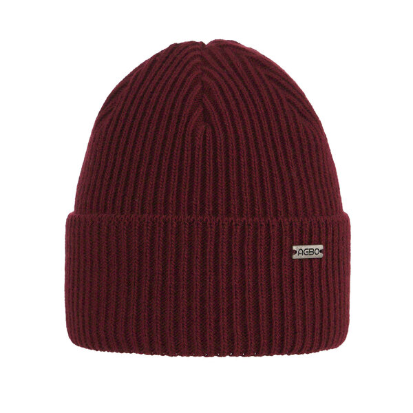 Men's winter hat burgund Alkazar