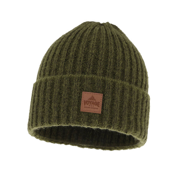 Men's winter hat green Benet