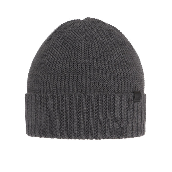 Men's winter hat grey merino wool Sewer