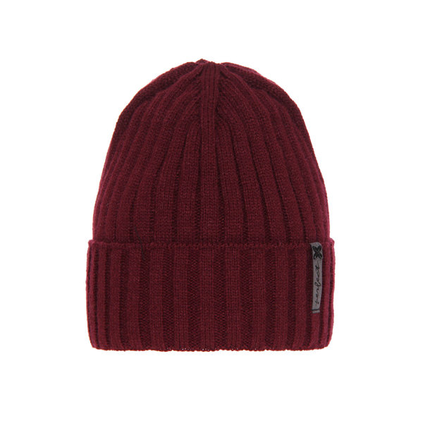 Woman's winter hat burgund Parisa