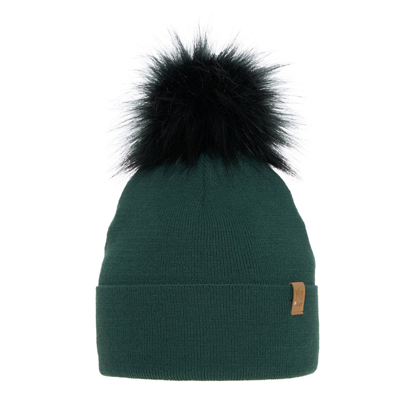 Woman's winter hat green Kalia