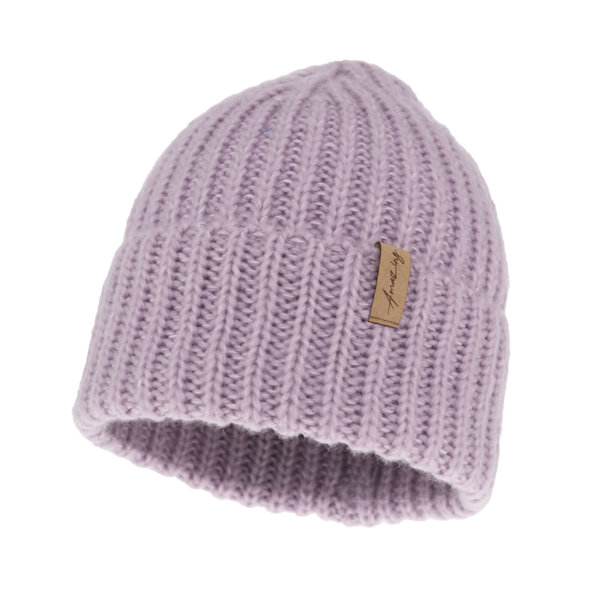 Woman's winter hat violet Caro