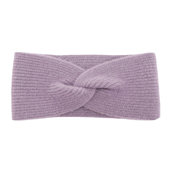 Woman's winter headband violet Florence