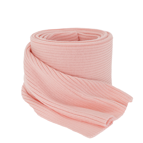 Women's winter scarf pink 100% extra fine merino wool Jessica