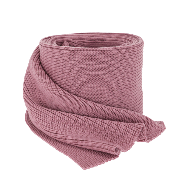 Women's winter scarf pink 100% extra fine merino wool Jessica