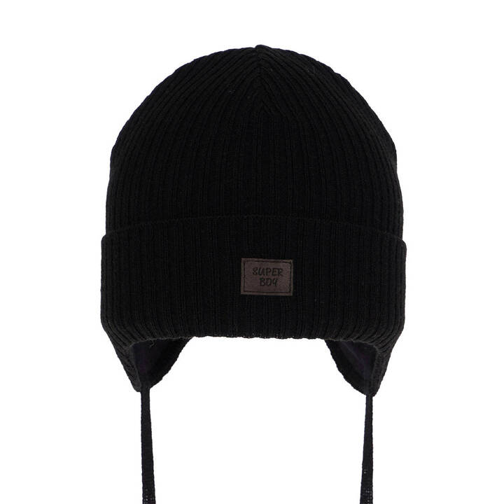 Boy's spring/ autumn hat black Tofil