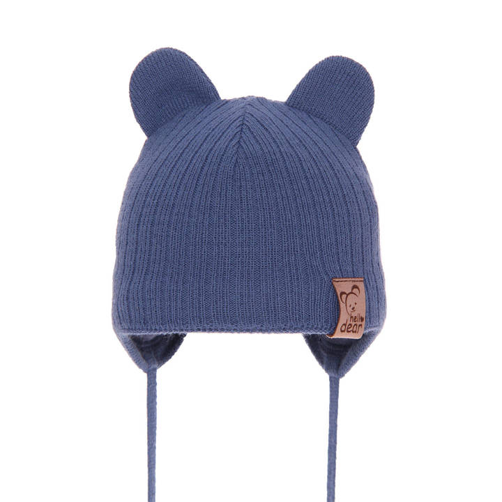 Boy's spring/ autumn hat blue Gomit