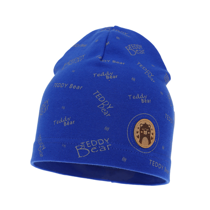 Boy's spring/ autumn hat blue Tedi