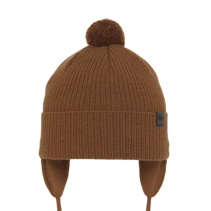 Boy's spring/ autumn hat camel Axel with pompom