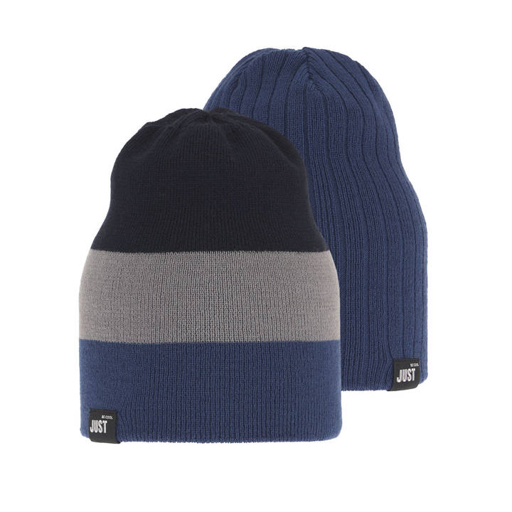 Boy's spring/ autumn hat double-sided blue Tanger