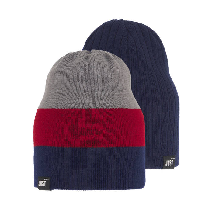 Boy's spring/ autumn hat double-sided navy blue Tanger