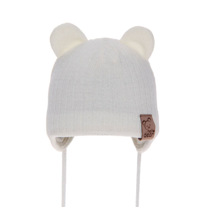 Boy's spring/ autumn hat ecru Gomit