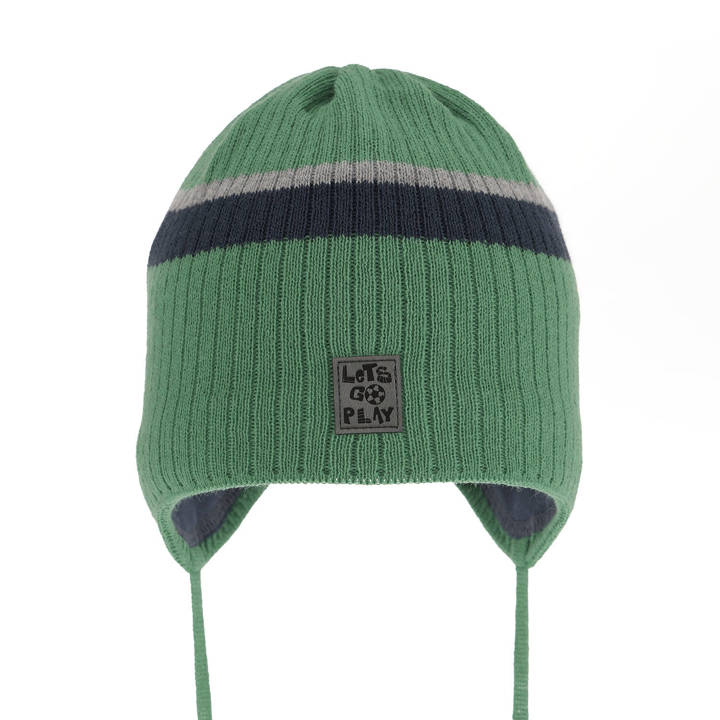 Boy's spring/ autumn hat green Oliver