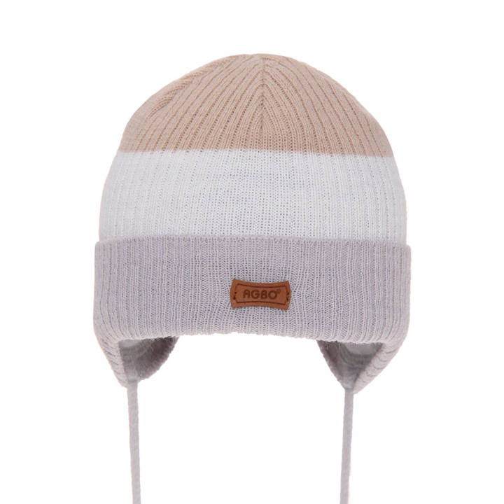 Boy's spring/ autumn hat grey Amigo