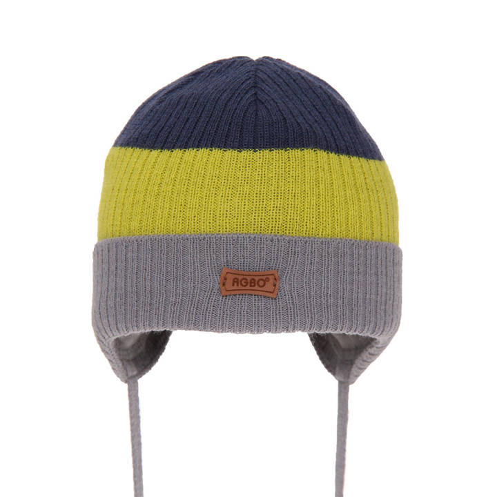 Boy's spring/ autumn hat grey Amigo