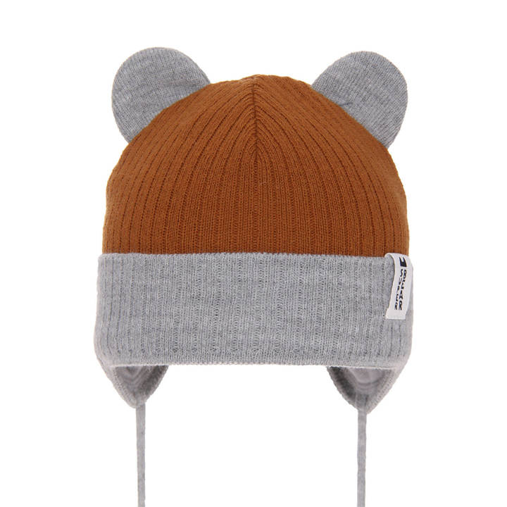 Boy's spring/ autumn hat grey Bruko