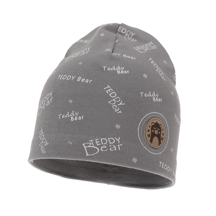 Boy's spring/ autumn hat grey Tedi