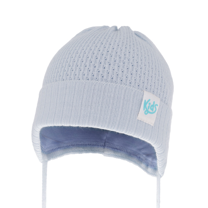 Boy's spring/ autumn hat light blue Galvani