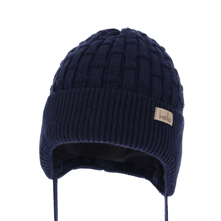 Boy's spring/ autumn hat navy blue Farad