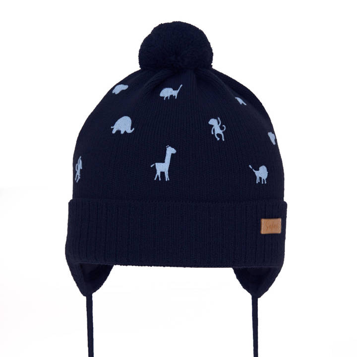 Boy's spring/ autumn hat navy blue Niger