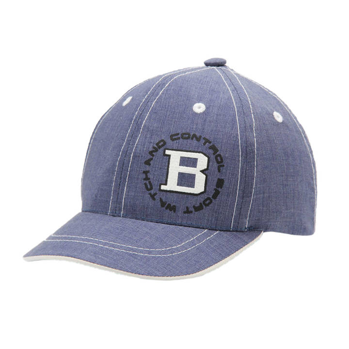 Boy's summer cap navy blue Bakuś