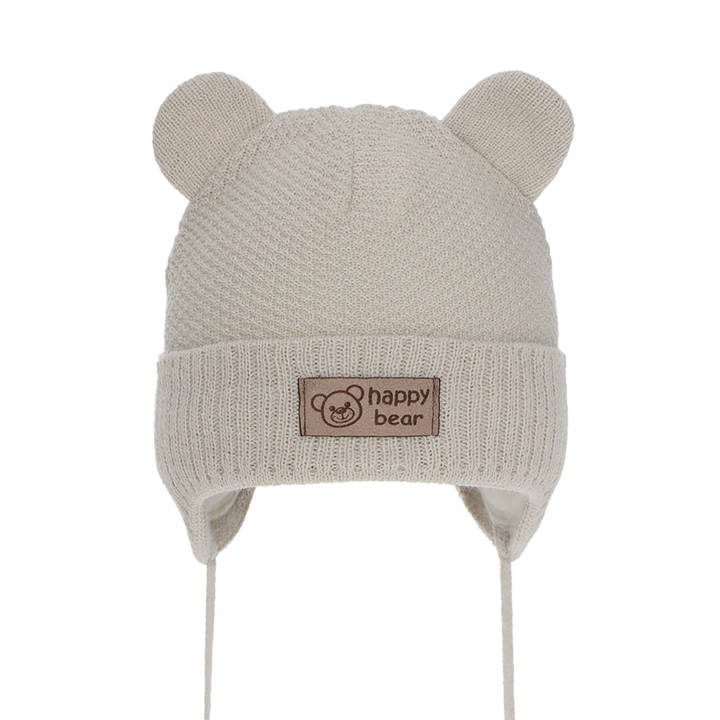 Boy's winter hat beige Tommy