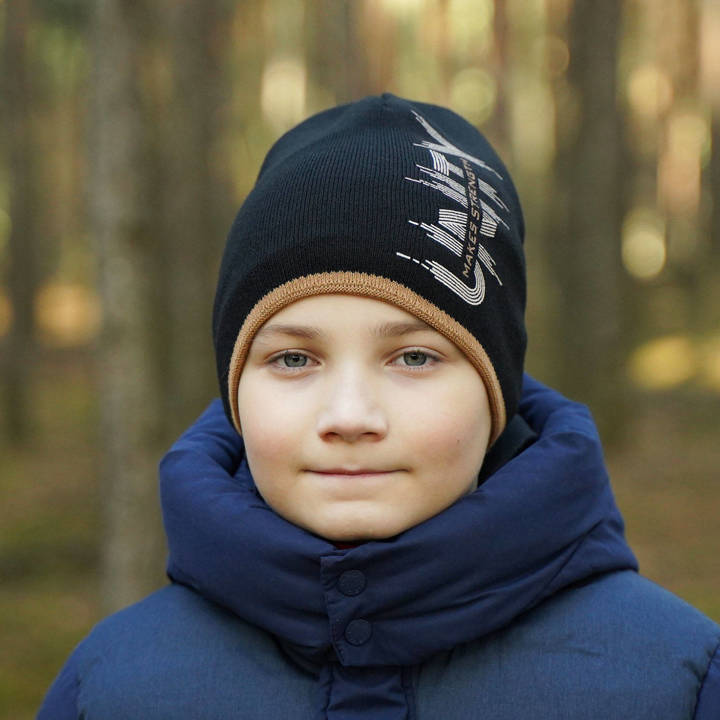 Boy's winter hat black Legion