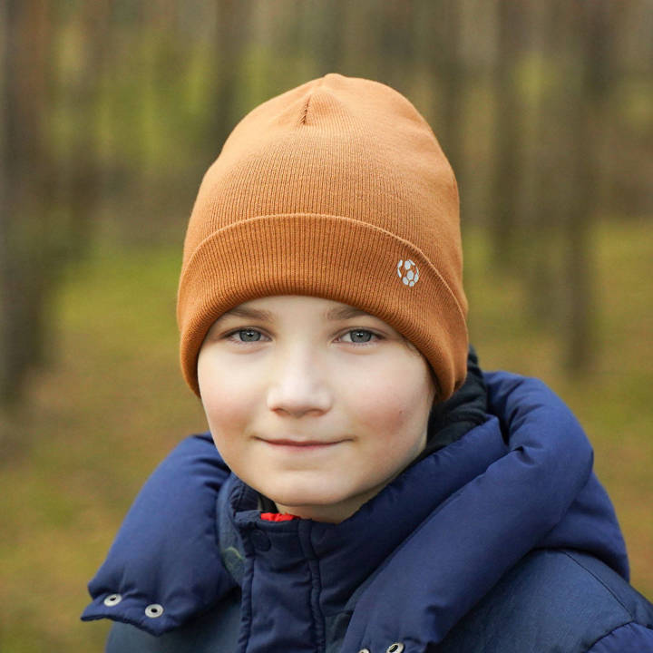 Boy's winter hat camel Clint