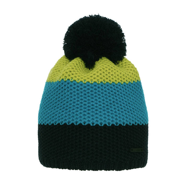 Boy's winter hat navy blue Rodeo with pompom