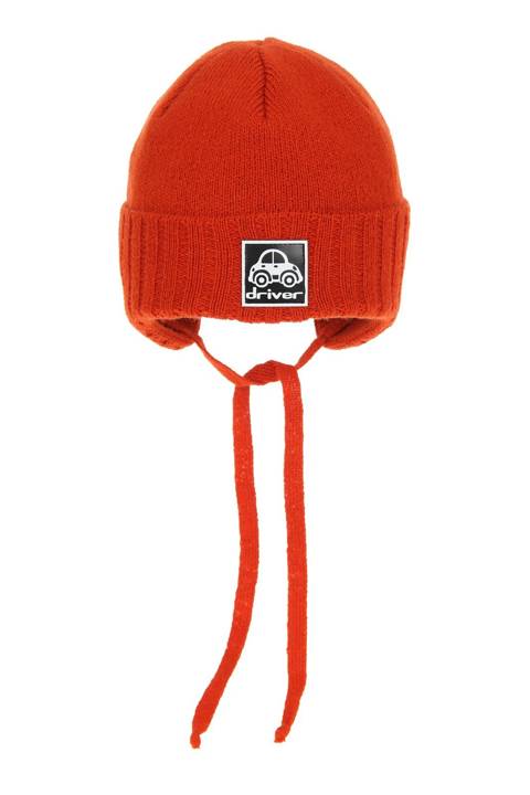 Boy's winter hat orange Hos