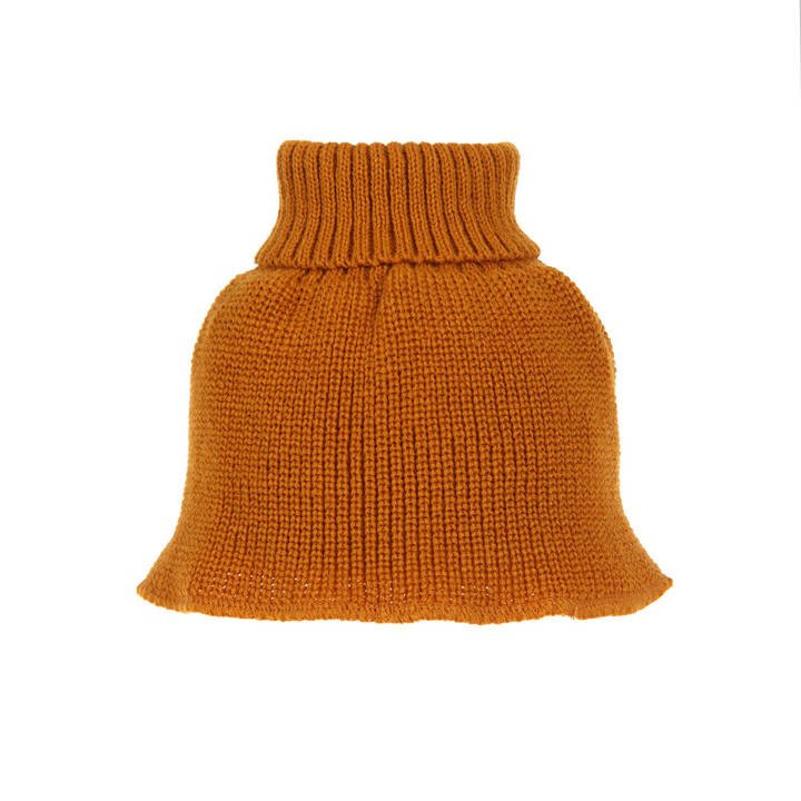 Boy's winter tube scarf mustard Faraon