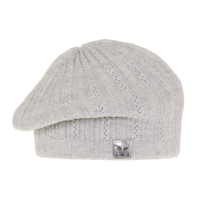 Girl's spring/ autumn beret grey Luina