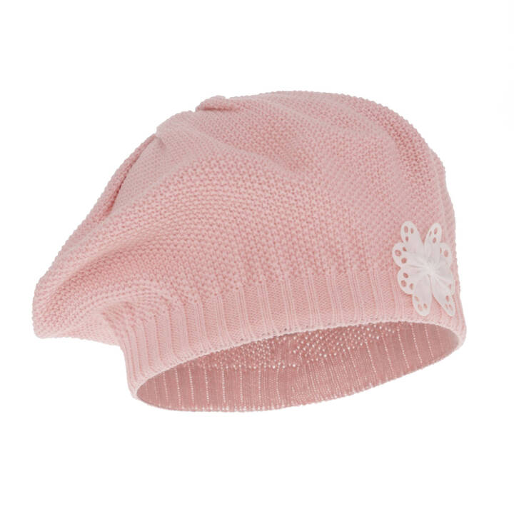 Girl's spring/ autumn beret pink Costanza