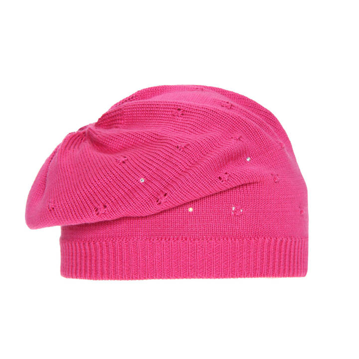 Girl's spring/ autumn beret pink Mitra