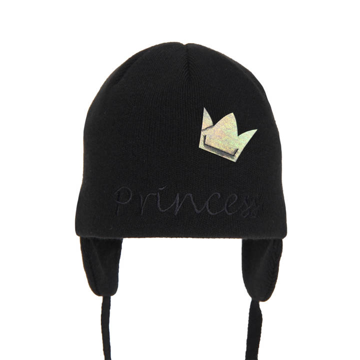 Girl's spring/ autumn hat black Otylia