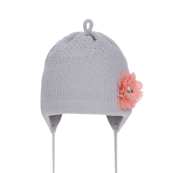 Girl's spring/ autumn hat grey Dotae