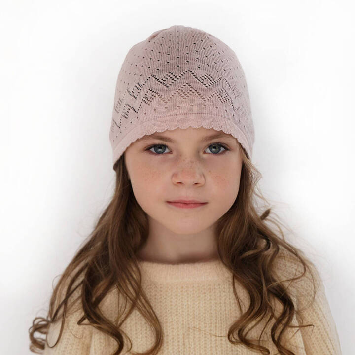 Girl's spring/ autumn hat pink Barcelona