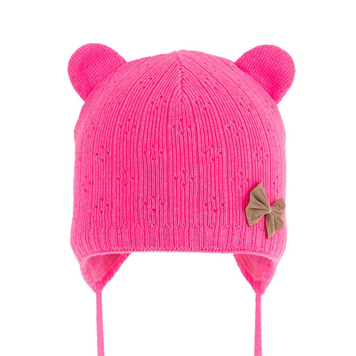 Girl's spring/ autumn hat pink Lotta