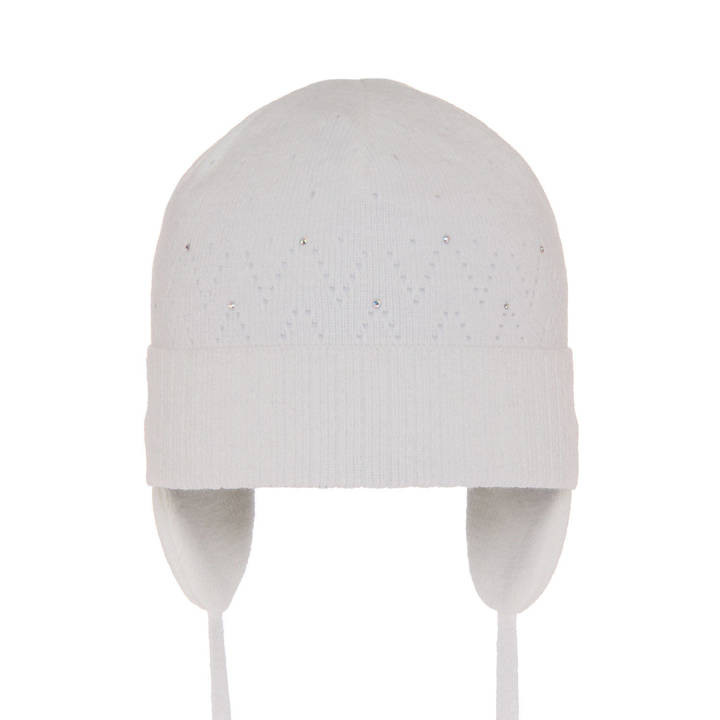 Girl's spring/ autumn hat white Apka