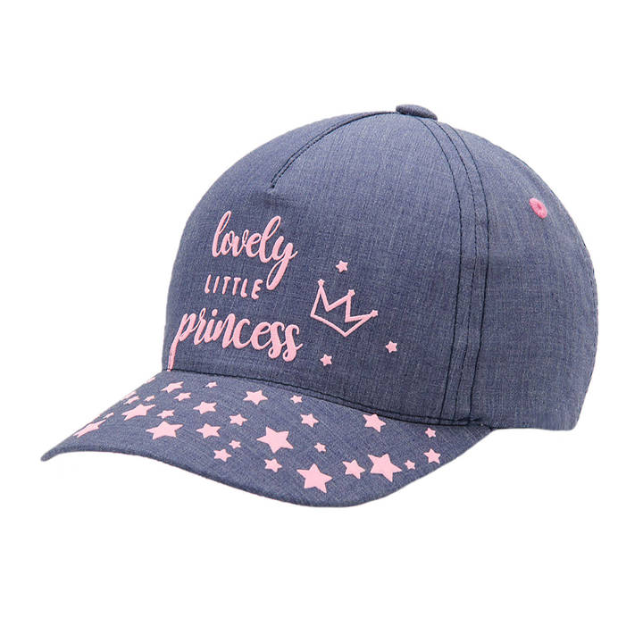 Girl's summer cap blue Olivia