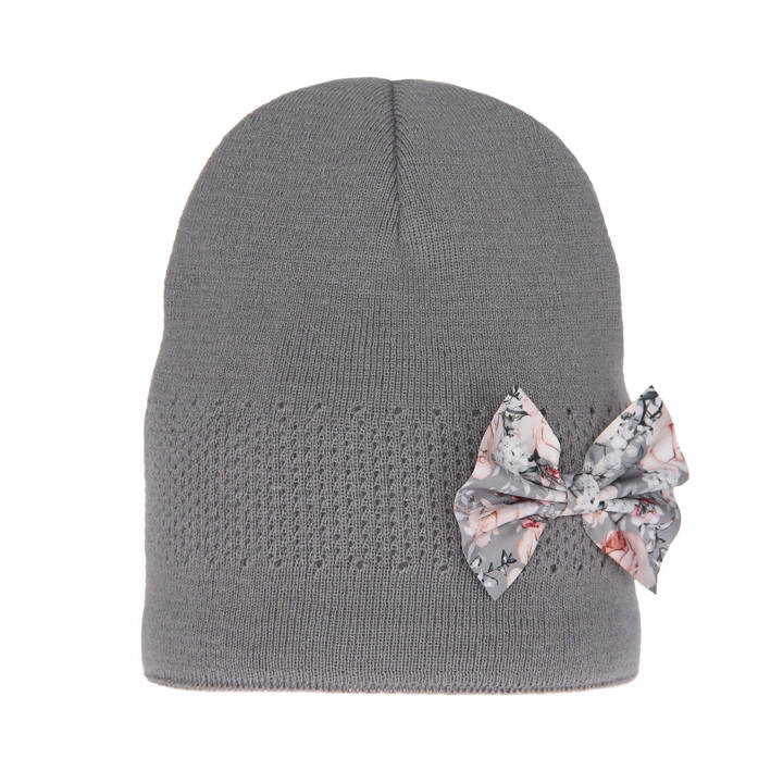 Girl's winter/ autumn hat grey Kleoe