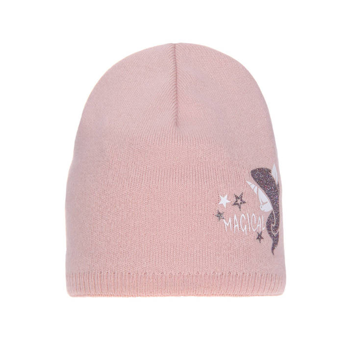 Girl's winter/ autumn hat pink Magical