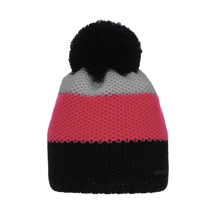 Girl's winter hat black Naruto with pompom