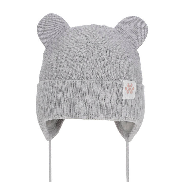 Girl's winter hat grey Lala