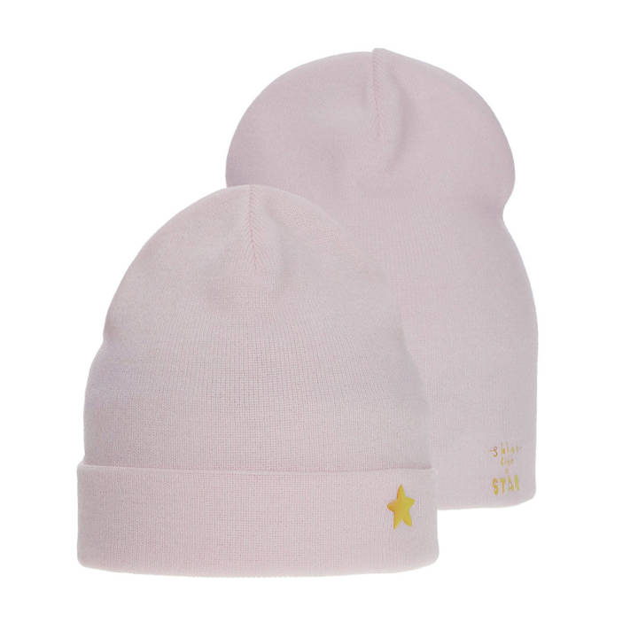 Girl's winter hat pink Estrela